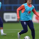 Meio-campista Angelina espera jogo difícil contra a Inglaterra Meio-campista Angelina espera jogo difícil contra a Inglaterra