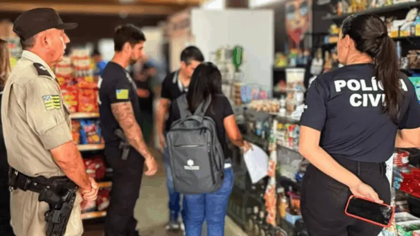 Operação Metanol fiscaliza estabelecimentos e combate bebidas adulteradas em Goianésia Operação Metanol fiscaliza estabelecimentos e combate bebidas adulteradas em Goianésia