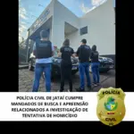 PCGO cumpre mandados de busca em investigação sobre tentativa de homicídio ligada a disputa do tráfico em Jataí