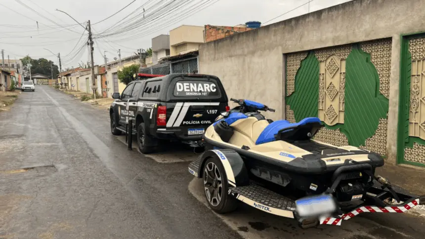 PCGO e PCSP cumprem mandados contra esquema interestadual de fraude eletrônica, estelionato e lavagem de dinheiro PCGO e PCSP cumprem mandados contra esquema interestadual de fraude eletrônica, estelionato e lavagem de dinheiro