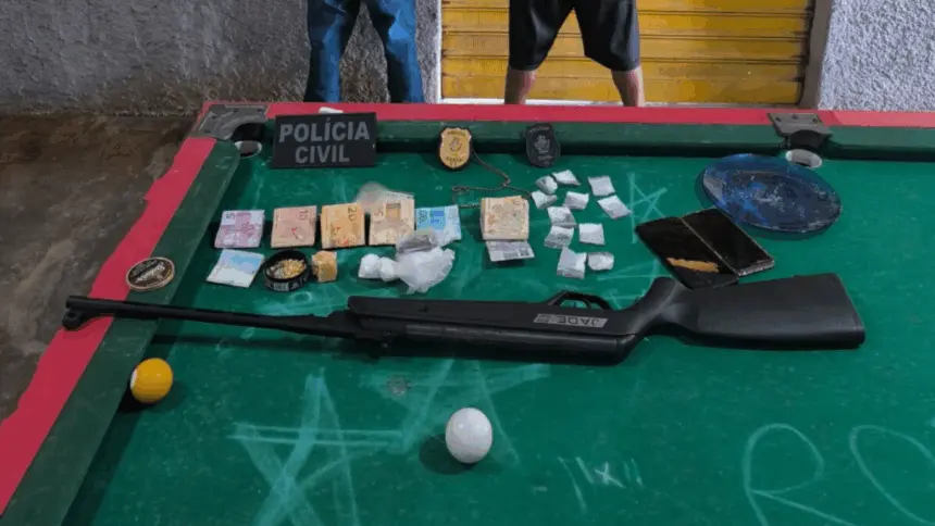 PCGO prende dupla que utilizava bar de Mozarlândia para tráfico de drogas – Policia Civil do Estado de Goiás