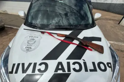 PCGO prende homem por posse ilegal de arma de fogo em propriedade rural de Crixás – Policia Civil do Estado de Goiás PCGO prende homem por posse ilegal de arma de fogo em propriedade rural de Crixás – Policia Civil do Estado de Goiás