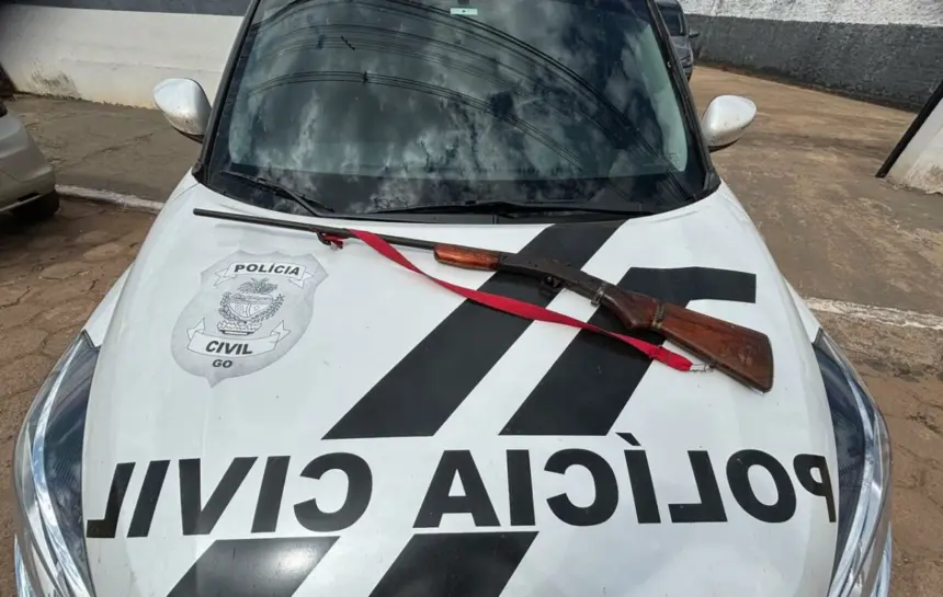 PCGO prende homem por posse ilegal de arma de fogo em propriedade rural de Crixás – Policia Civil do Estado de Goiás