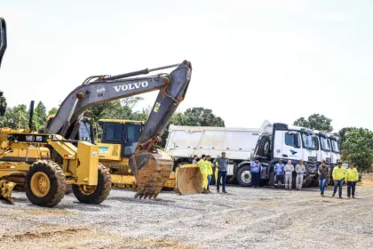 Iniciada pavimentação da GO-147 – Portal Goiás