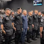 Câmara de Goianésia homenageia policiais da CPE e da Força Tática com Moção de Aplauso Câmara de Goianésia homenageia policiais da CPE e da Força Tática com Moção de Aplauso