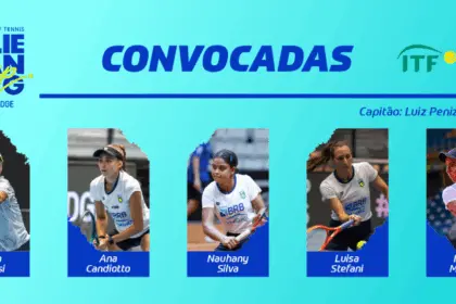 Tênis: seleção é convocada para playoffs da Billie Jean King Cup Tênis: seleção é convocada para playoffs da Billie Jean King Cup