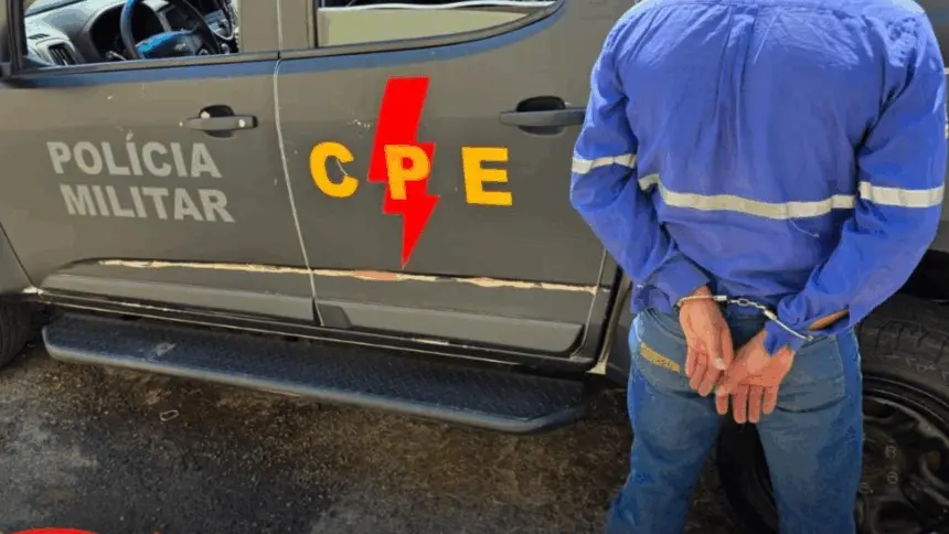 CPE Goianésia retira mais um foragido da Justiça das ruas CPE Goianésia retira mais um foragido da Justiça das ruas