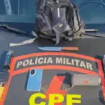 CPE prende autor e recupera produtos furtados em residência de Goianésia CPE prende autor e recupera produtos furtados em residência de Goianésia