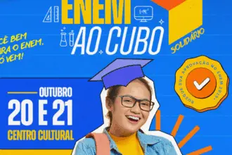 Enem ao Cubo: curso realiza edição solidária em Goianésia nesta segunda e terça