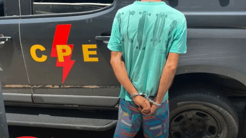 Foragido da Justiça é recapturado pela CPE na zona rural de Goianésia Foragido da Justiça é recapturado pela CPE na zona rural de Goianésia