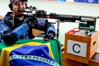 Tiro esportivo: Alexandre Galgani é bronze em etapa da Copa do Mundo