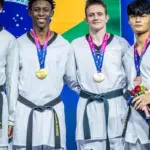 Henrique Marques conquista 2º ouro brasileiro no Mundial de Taekwondo Henrique Marques conquista 2º ouro brasileiro no Mundial de Taekwondo