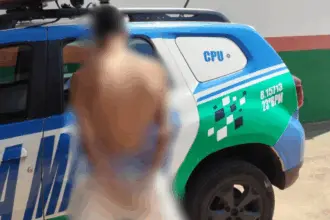 Homem é preso em flagrante por agredir mulher no Residencial Hermínio Lopes Homem é preso em flagrante por agredir mulher no Residencial Hermínio Lopes