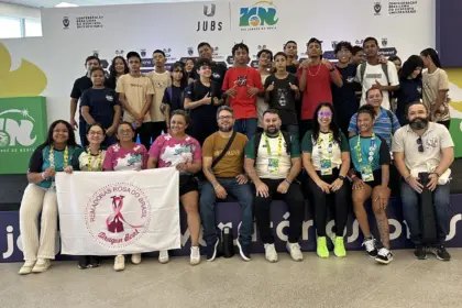 Jogos Universitários Brasileiros abrem espaço para o Outubro Rosa