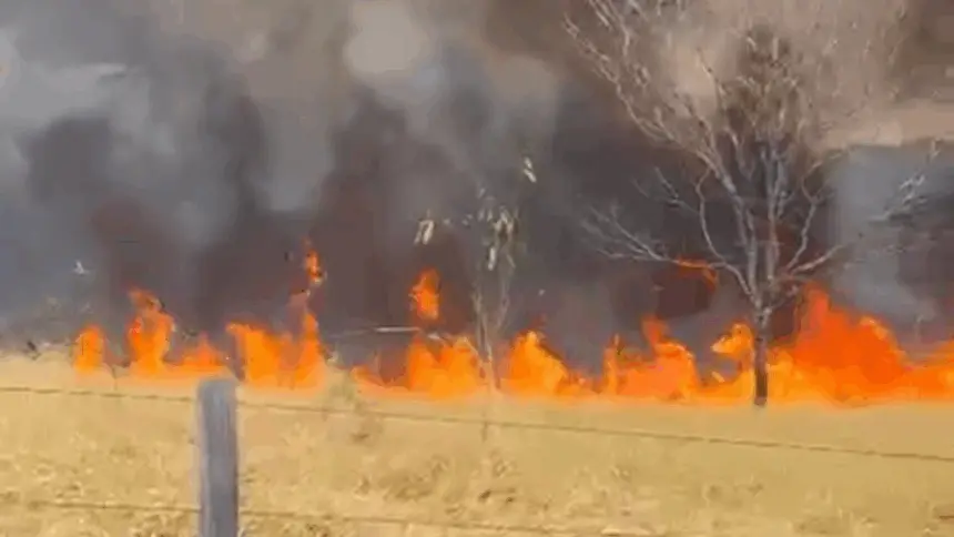 Incêndio de grandes proporções devasta mais de 50 propriedades em Santa Isabel Incêndio de grandes proporções devasta mais de 50 propriedades em Santa Isabel