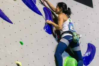 Marina Dias é ouro na etapa de Laval da Copa do Mundo de paraescalada Marina Dias é ouro na etapa de Laval da Copa do Mundo de paraescalada