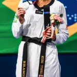Milena Titoneli é prata no Mundial de taekwondo, o 3º pódio do Brasil Milena Titoneli é prata no Mundial de taekwondo, o 3º pódio do Brasil