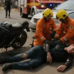Motociclista fica gravemente ferido em acidente de trânsito no leste de Goianésia Motociclista fica gravemente ferido em acidente de trânsito no leste de Goianésia