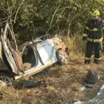 Mulher morre em acidente de trânsito na GO-080, saída para Jaraguá