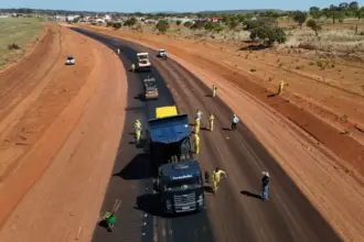 Hidrolândia a Bela Vista! Pavimentação da GO-219 recebe capa asfáltica – Portal Goiás