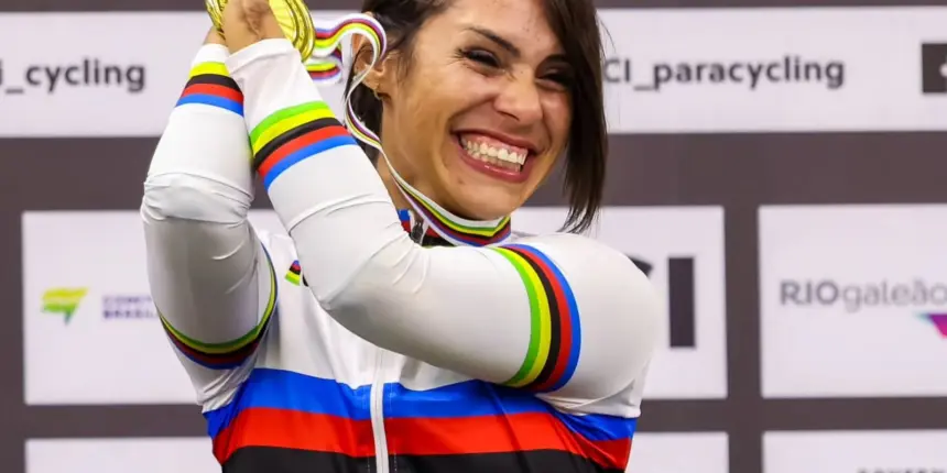 Paraciclismo: Sabrina Custódia é ouro e 1ª recordista mundial do país Paraciclismo: Sabrina Custódia é ouro e 1ª recordista mundial do país
