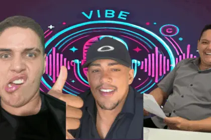 Vinícius Vidal e Bilika são os convidados do Vibe Podcast desta quarta