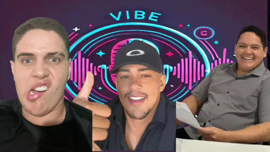 Vinícius Vidal e Bilika são os convidados do Vibe Podcast desta quarta Vinícius Vidal e Bilika são os convidados do Vibe Podcast desta quarta