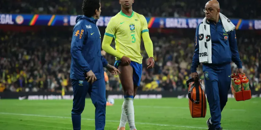 Zagueiro Gabriel Magalhães é cortado da seleção brasileira Zagueiro Gabriel Magalhães é cortado da seleção brasileira