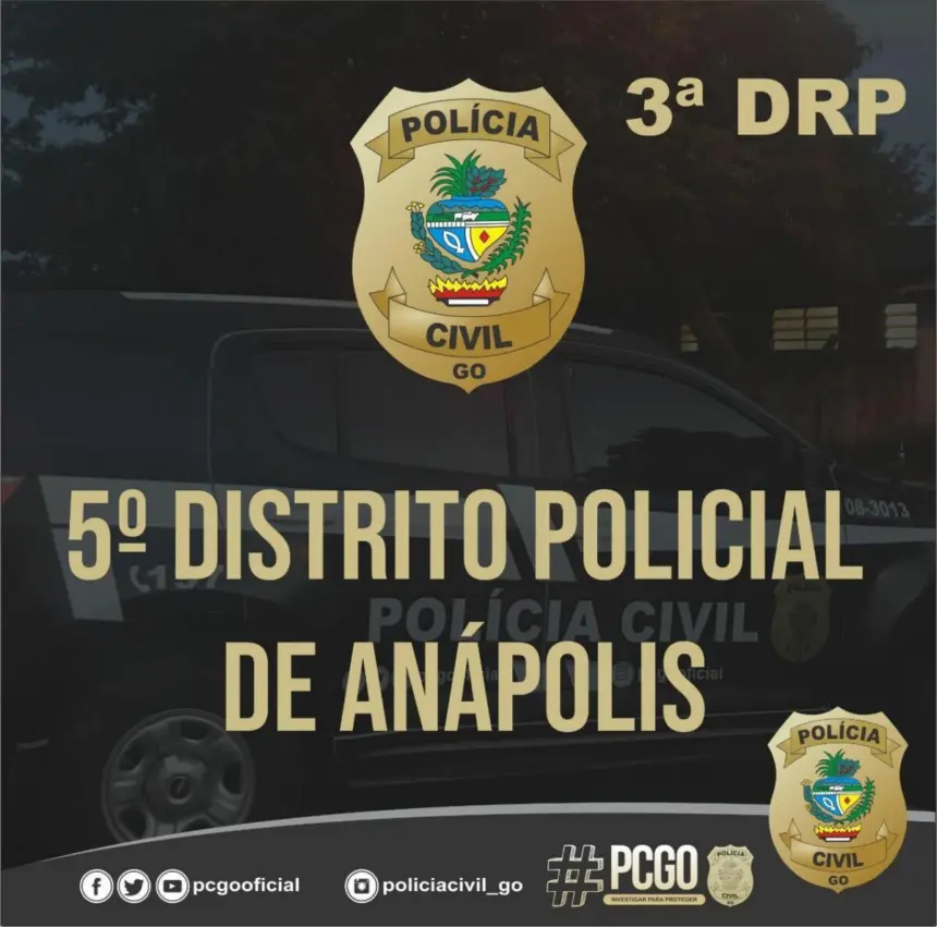 PCGO prende suspeito de tentativa de latrocínio contra mãe de seis filhos em Anápolis – Policia Civil do Estado de Goiás PCGO prende suspeito de tentativa de latrocínio contra mãe de seis filhos em Anápolis – Policia Civil do Estado de Goiás