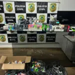 Polícia Civil apreende carga de cigarros eletrônicos em loja de Goiânia – Policia Civil do Estado de Goiás