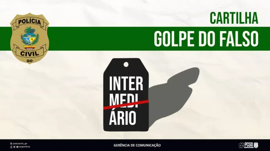 Polícia Civil de Goiás divulga orientações sobre o golpe do falso intermediário – Policia Civil do Estado de Goiás