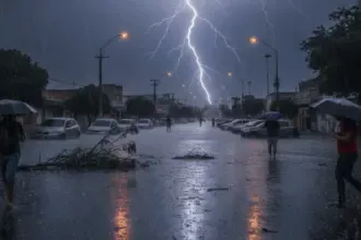 INMET emite alerta de chuvas intensas; veja orientações de segurança