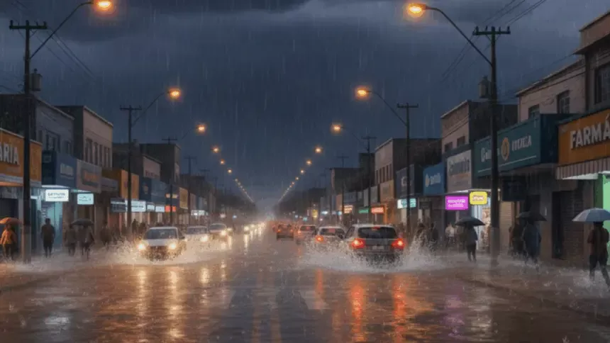 Alerta: Chuvas intensas podem atingir Goianésia nas próximas horas