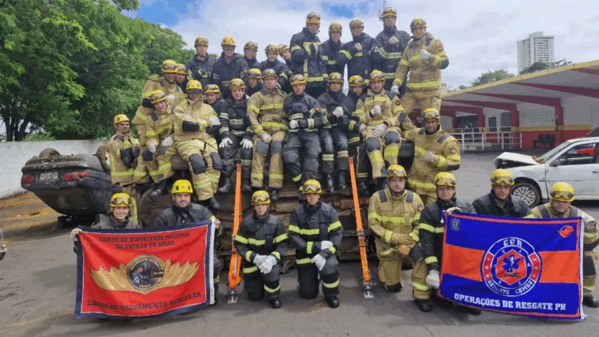 Com 2 de Goianésia, Corpo de Bombeiros forma 33 novos especialistas no Curso de Operações de Resgate