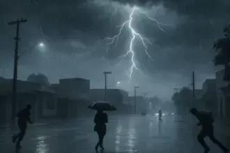 Comando dos Bombeiros de Goianésia alerta sobre risco de tempestades em Goiás e orienta população