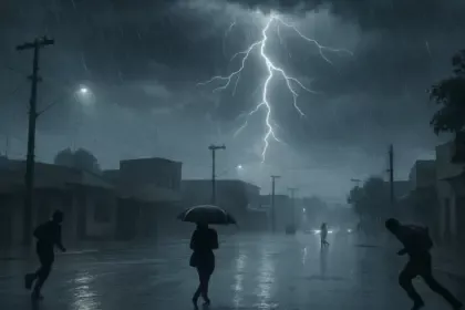 Comando dos Bombeiros de Goianésia alerta sobre risco de tempestades em Goiás e orienta população