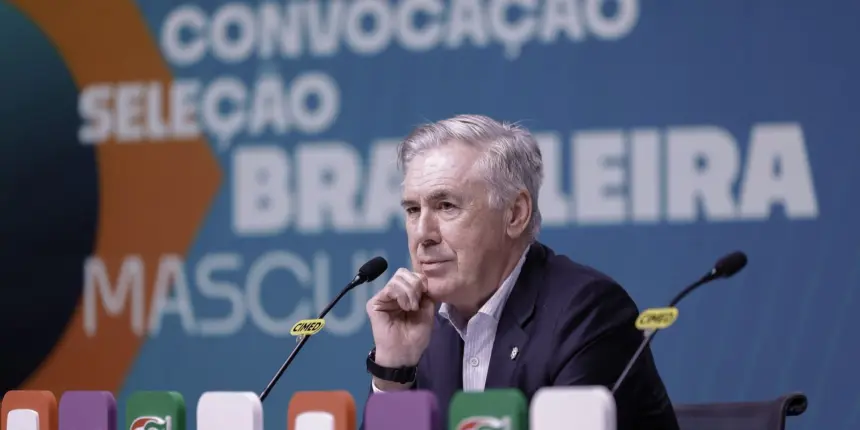 Carlo Ancelotti convoca seleção para dois últimos amistosos de 2025 Carlo Ancelotti convoca seleção para dois últimos amistosos de 2025