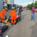 Este acidente em Goianésia deixou duas pessoas feridas; Uma de forma grave