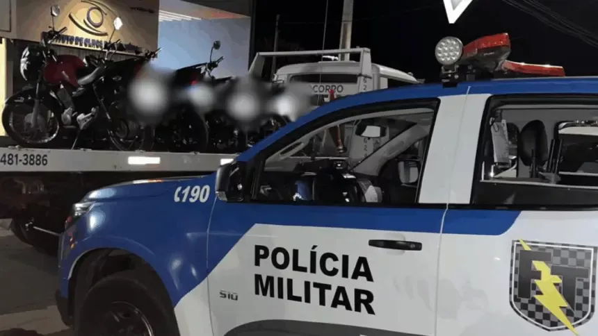 Força Tática apreende cinco motocicletas irregulares no Setor Sul e frustra “rolêzinho” Força Tática apreende cinco motocicletas irregulares no Setor Sul e frustra “rolêzinho”