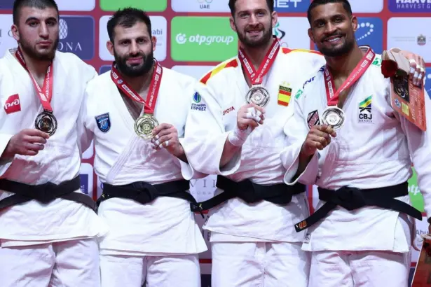 Judô: Leonardo Gonçalves leva bronze no Grand Slam de Abu Dhabi