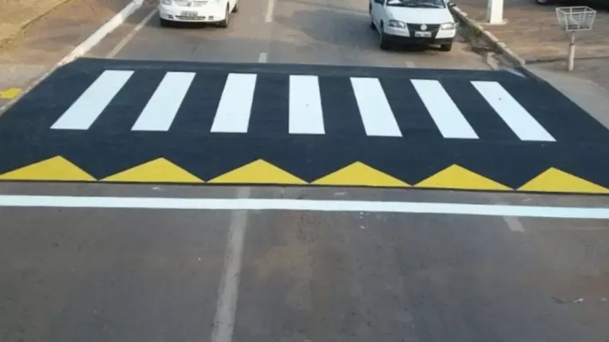 Prefeitura planeja implantar faixas de pedestres elevadas em frente às escolas municipais de Goianésia Prefeitura planeja implantar faixas de pedestres elevadas em frente às escolas municipais de Goianésia
