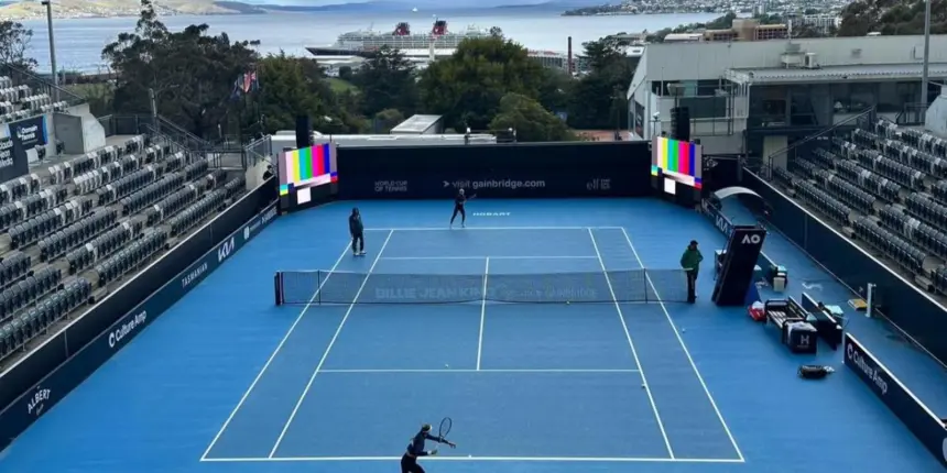 Brasil faz 1º treino para esteia nos playoffs da Billie Jean King Cup