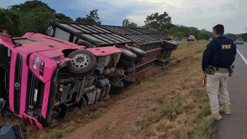 Três pessoas morrem em acidentes nas rodovias federais de Goiás durante o fim de semana