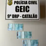 PCGO apreende notas falsas de R0 e identifica dupla responsável por repassá-las ao comércio em Catalão – Policia Civil do Estado de Goiás