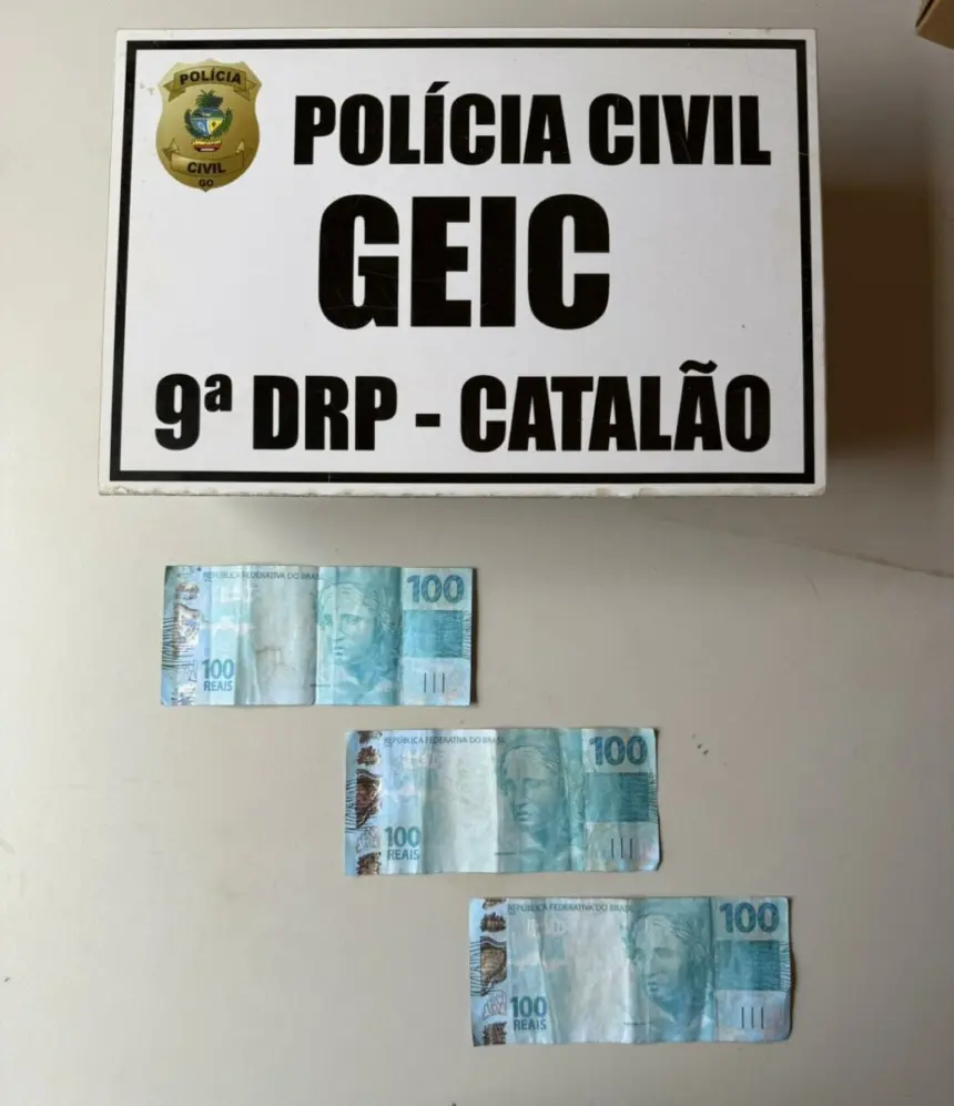 PCGO apreende notas falsas de R0 e identifica dupla responsável por repassá-las ao comércio em Catalão – Policia Civil do Estado de Goiás