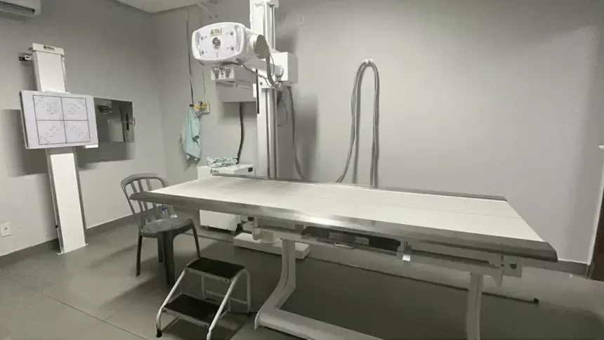 UPA de Goianésia ganha novo aparelho de raio-X e atendimento fica mais rápido e preciso
