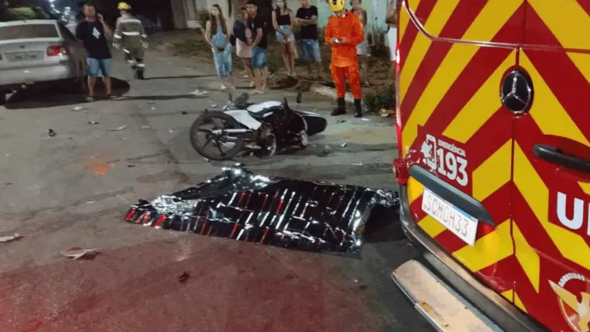 Urgente: Motociclista morre após se envolver em acidente no leste de Goianésia Urgente: Motociclista morre após se envolver em acidente no leste de Goianésia