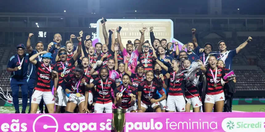 Flamengo goleia Grêmio e conquista Copinha Feminina