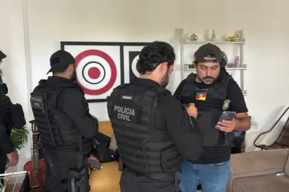 PCGO presta apoio à PCRS, em operação em Caldas Novas, contra suspeitos de invadir sistemas do TJRS e vazar conteúdo sigiloso