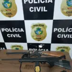 PCGO apreende armas e munições em residência de investigado por violência doméstica em Jataí – Policia Civil do Estado de Goiás